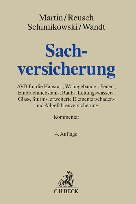 Thumbnail - Sachversicherung - Anton Martin - 9783406477263 Dhl-versand Portofrei