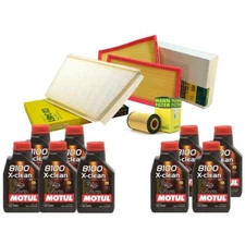 Motul + OEM Engine Oil Change Kit (5W40) (9 Liter) (X-CLEAN 8100)