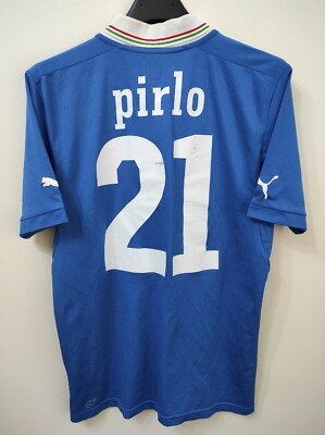 ITALY 2012 Euro Pirlo 21 camiseta shirt trikot maillot maglia M