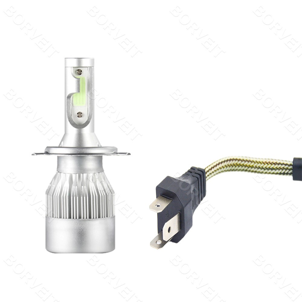 2x H4 LED 8000K Ice Blue Headlight Bulbs Kit For Suzuki M109 Boulevard