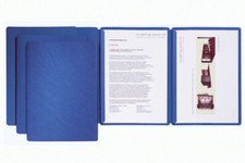 Pagna teczka prezentacyjna Sprint 3-częściowy A4 niebieski 2200302