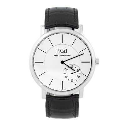 Piaget Altiplano White Gold Silver Dial 41mm P10697 Full Set
