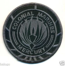 BSG Colonial Marines Mercury Patch - BSG52