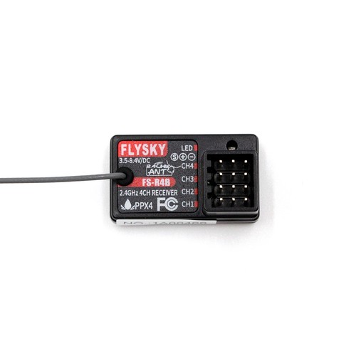 Flysky FS-R4B 4CH 2.4GHz ANT PWM Protocol Output Single Antenna Receiver Y0Q1 - Picture 3 of 9