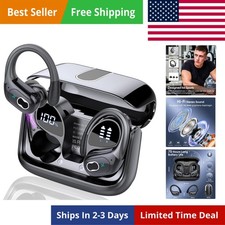 Wireless Earbuds 75hrs Bluetooth 5.4 Headphone Sport, 2026 Bluetooth Earbuds ...