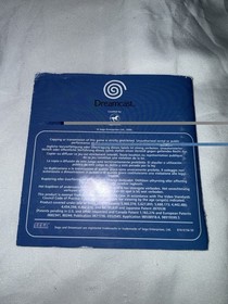 Ecco The Dolphin Defender Of The Future Manual Only For Sega Dreamcast