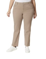 Gloria Vanderbilt Women's Amanda Supreme Stretch Tapered Leg Jeans Hazelnut