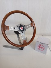 volante vintage originale Fusina con mozzo per Fiat 850 Special