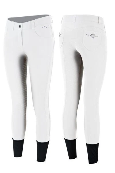 ANIMO Damen-Reithose Vollbesatz NULLE - weiss Gr.34/It40