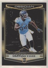 2018 Panini Obsidian Electric Etch Orange 8/50 Rashaan Evans #152 fm0
