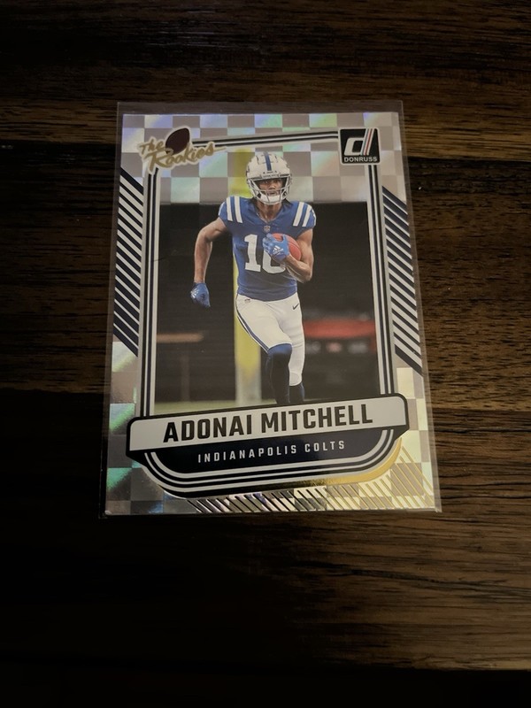 2024 Panini Donruss - The Rookies Adonai Mitchell #TR-23 (RC)