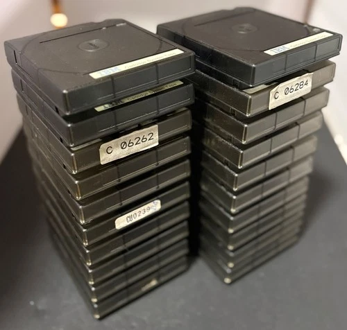 lot (20) used IBM Cartridge System Tapes 3480