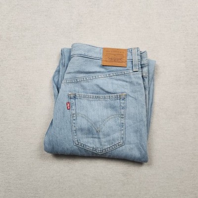 Levi's Damen Jeans Hose W30 L28 Denim Blau High Loose Taper Relaxed Stretch