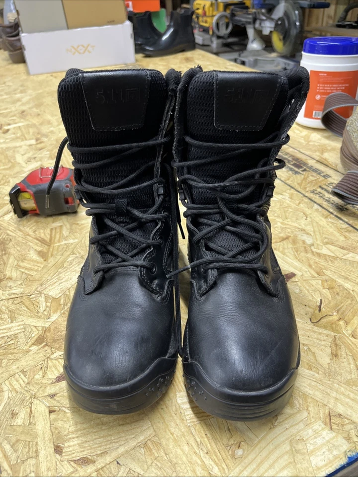 Мужские тактические ботинки на молнии 5.11 ATAC 2.0 8 дюймов 12403 - черные размер США 8 (1117-w) - Изображение 3 из 4