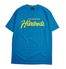 THE HUNDREDS Forever Team Logo T-Shirt Blue/Yellow