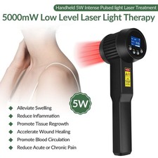Cold Laser Therapy Device 5W Wavelength 650nm/808nm for Wound Healing Support