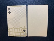 Swap Playing Card   NEW YORK CITY MAP   King of Clubs   BLANK  BACK