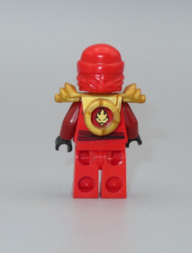 LEGO Kai ZX armor red Ninjago minifigure Ninja 9449 9561 9441