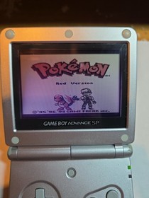Pokemon Red Version (Nintendo Gameboy Color) Tested - Authentic - Saves