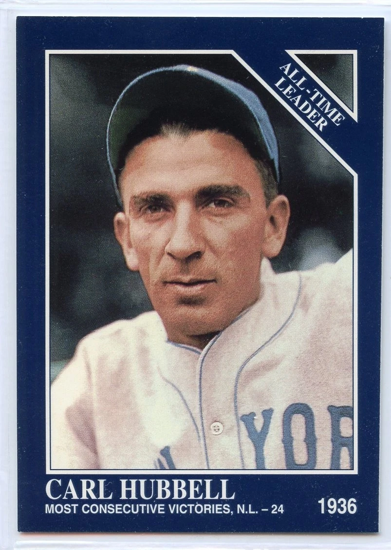 Carl Hubbell Baseball Sports Trading Cards & Accessories