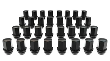 AEV Black Lugnut Kit 32 Piece 14x1.5 OE Style 7/8 Hex 1.78
