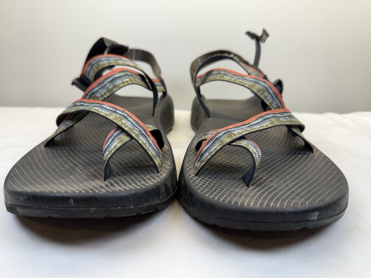 Chaco Z2 Unaweep Sandals Mens Sz 12 Green Montana Pastures National Park USA $110 Men main image 2