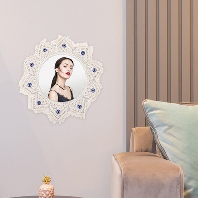 Schlafzimmer Spiegel Spiegelwanddekoration Dekorativer Wandspiegel