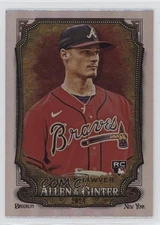 2024 Topps Allen & Ginter Hot Box Silver Portrait AJ Smith-Shawver #27 Rookie RC
