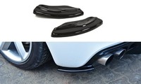 Maxton Design Diffusor Flaps Passend FüR Audi Tt MK2 Rs Schwarz Hochglanz