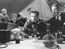 Boris Karloff Basil Rathbone Son Of Frankenstein Monster Classic 4x6 PHOTO PRI