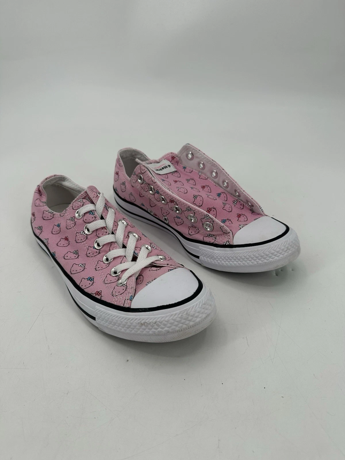 Sneaker Converse Hello Kitty All Star Low Ox rosa tela unisex W's 9 M's 7