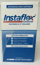 Instaflex Advanced Featuring UC-II Collagen Dietary Supplement -14 Capsules- New