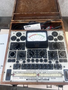 Precision Apparatus Tube Tester 954. With Manual - Not Working ?