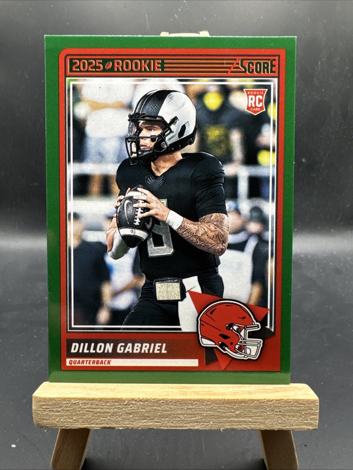 Dillon Gabriel 2025 Panini Score Rookie RC GREEN #41 Browns 🔥