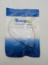 Mini BNC Male 50 Ohm to BNC Male 75 Ohm RG-179 3G HD SDI Vedio Camera Cable 30cm