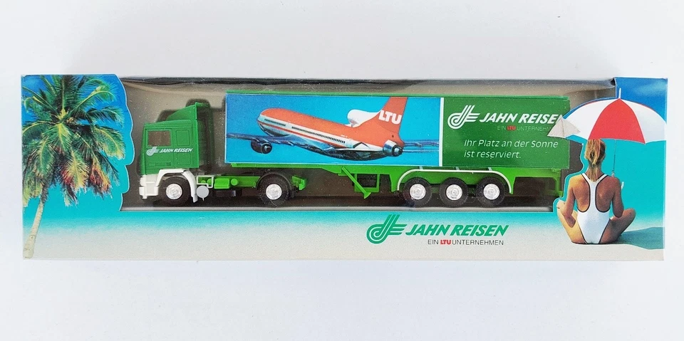 ALBEDO 1:87 #0927 Volvo F16 Globetrotter trailer Jahn Reisen LTU - Immagine 2 di 2