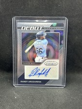 2021 Panini Prizm - Debut Signatures Randy Arozarena #DS-RA (AU)