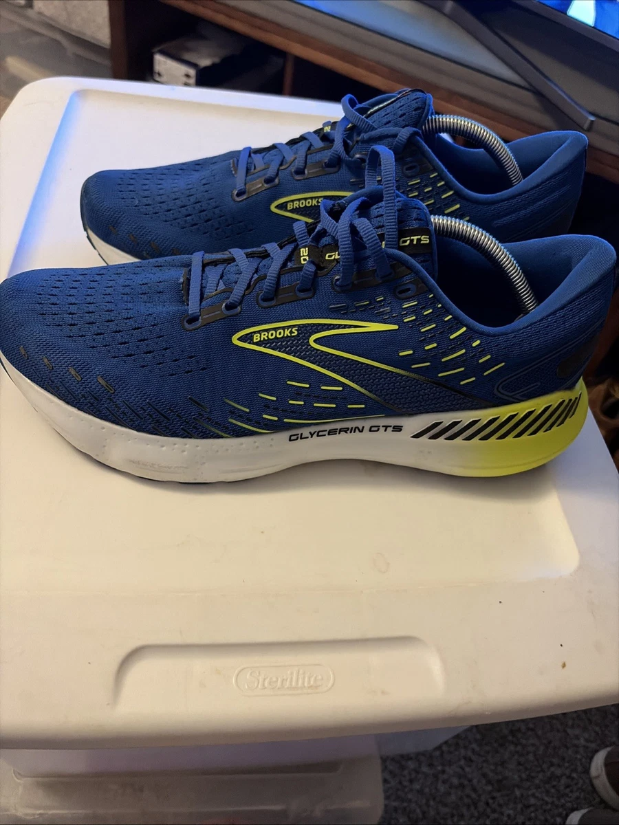 Brooks Glycerin 20 Men\'s Blue Running Shoes‎ Athletic Sneakers Size 9 D Brooks Glycerin 20 Mens Running Shoes - Blue – Start Fitness main image 4
