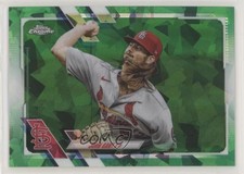 2021 Topps Chrome Update Sapphire Edition Green 35/50 John Gant #US263 02au