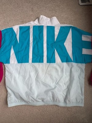 Nike Retro Pink/Blue Windbreaker