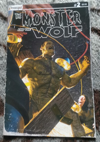 THE MONSTER AND THE WOLF # 2 MARK SPEARS FRANKENSTEIN'S MONSTER VARIANT  DRACULA