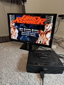 Sega Saturn Console Bundle TESTED w Sonic R, Mr. Bones, NiGHTS, Games & Manuals⁠