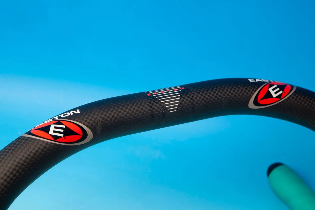 Easton CARBON EC90 Track Pro Bar Lenker 31.8mm Schwarz Rennrad pista