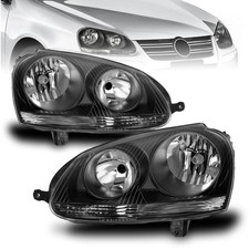 For 05-10 Volkswagen Vw Jetta Sedan06-09 Gti Halogen Headlights Headlamp Black For 05-10 Volkswagen Vw Jetta Sedan06-09 Gti Halogen Headlights Headlamp Black