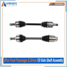 2x CV Axle Shaft Assembly Front Left+Right For 2016 2017 2018 Acura RDX V6 3.5L