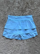 Athleta Girl Swing Skort in Light Blue Size MEDIUM (8-10)