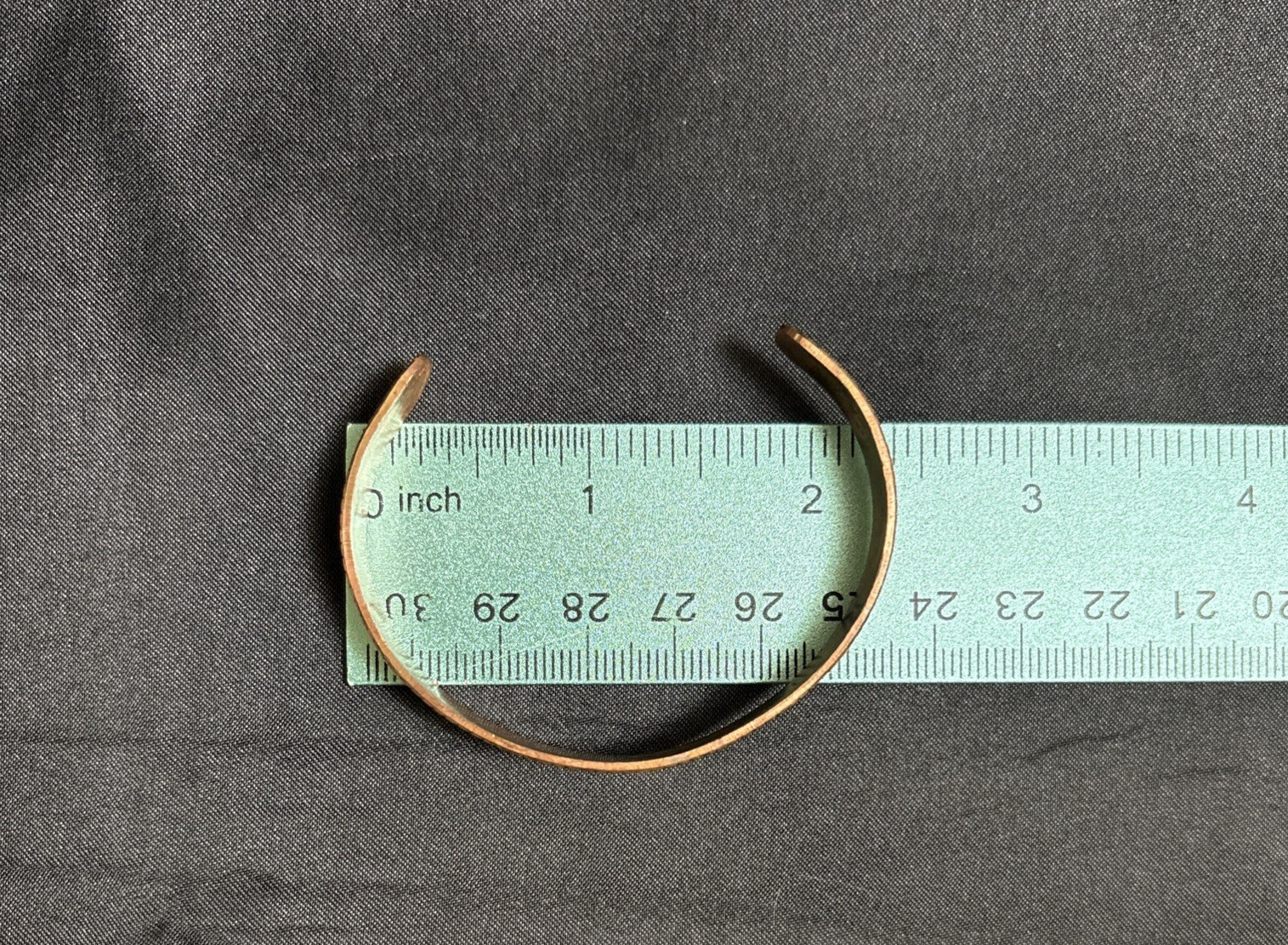 Native American STHWST SOLID COPPER cuff bracelet… - image 14