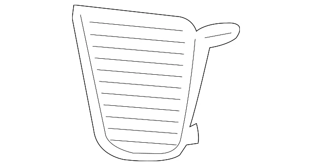 Cubierta antiniebla izquierda Scion XD 2008-2017 pieza original OEM/Nuevo Foto 2 de 3