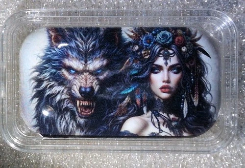 Hayleybug 2 troy oz Spirit of the Hunt Werewolf .999 silver #30/50 limited Mint