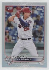 2022 Topps Chrome Refractor Riley Adams #103 1d0j